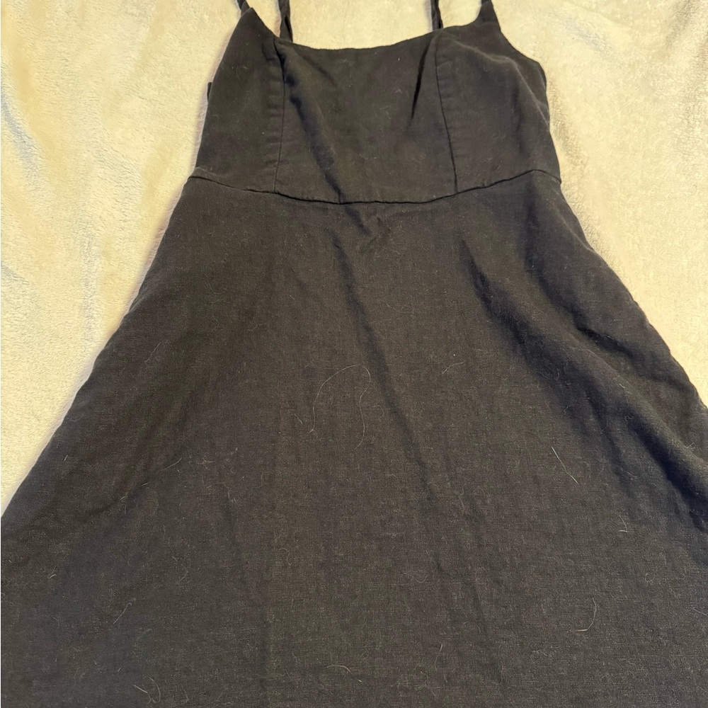 Old Navy Black Strappy Dress